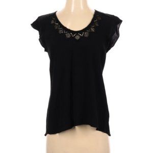 Rebecca Taylor Cap-Sleeved Blouse